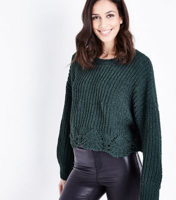 dark green jumpers womens