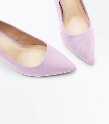 Lilac on sale court shoe