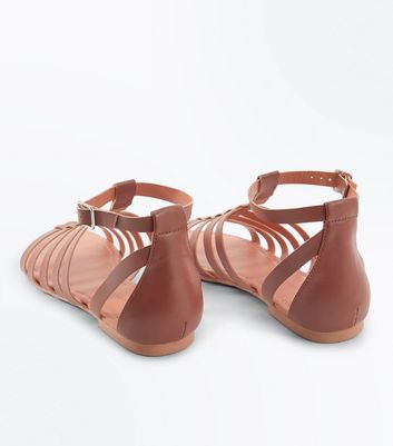 new look tan gladiator sandals