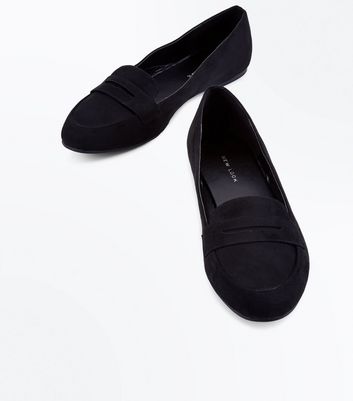 new look penny loafers