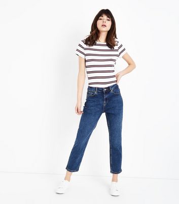 cropped jeans new look