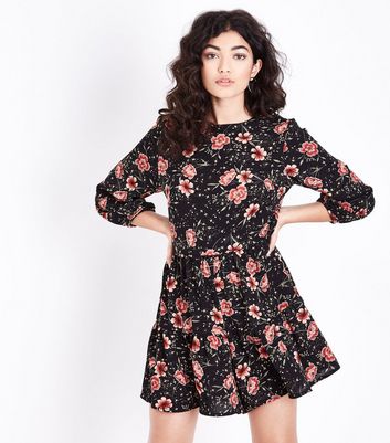 new look floral playsuit