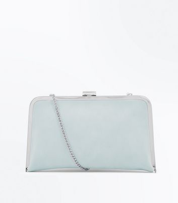 white clutch bag new look