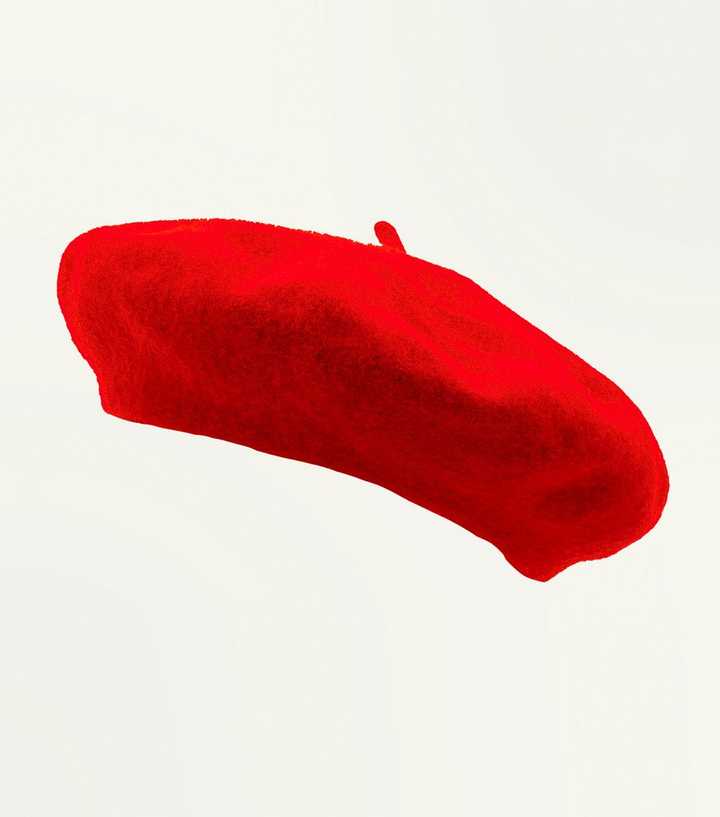 Red Felt Beret