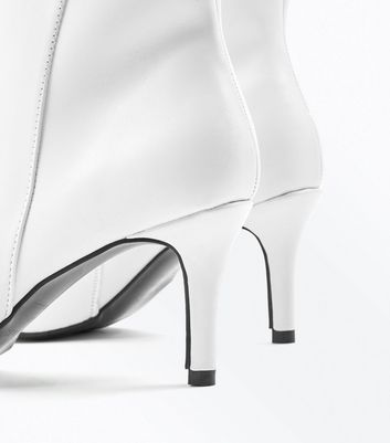 new look kitten heel ankle boots