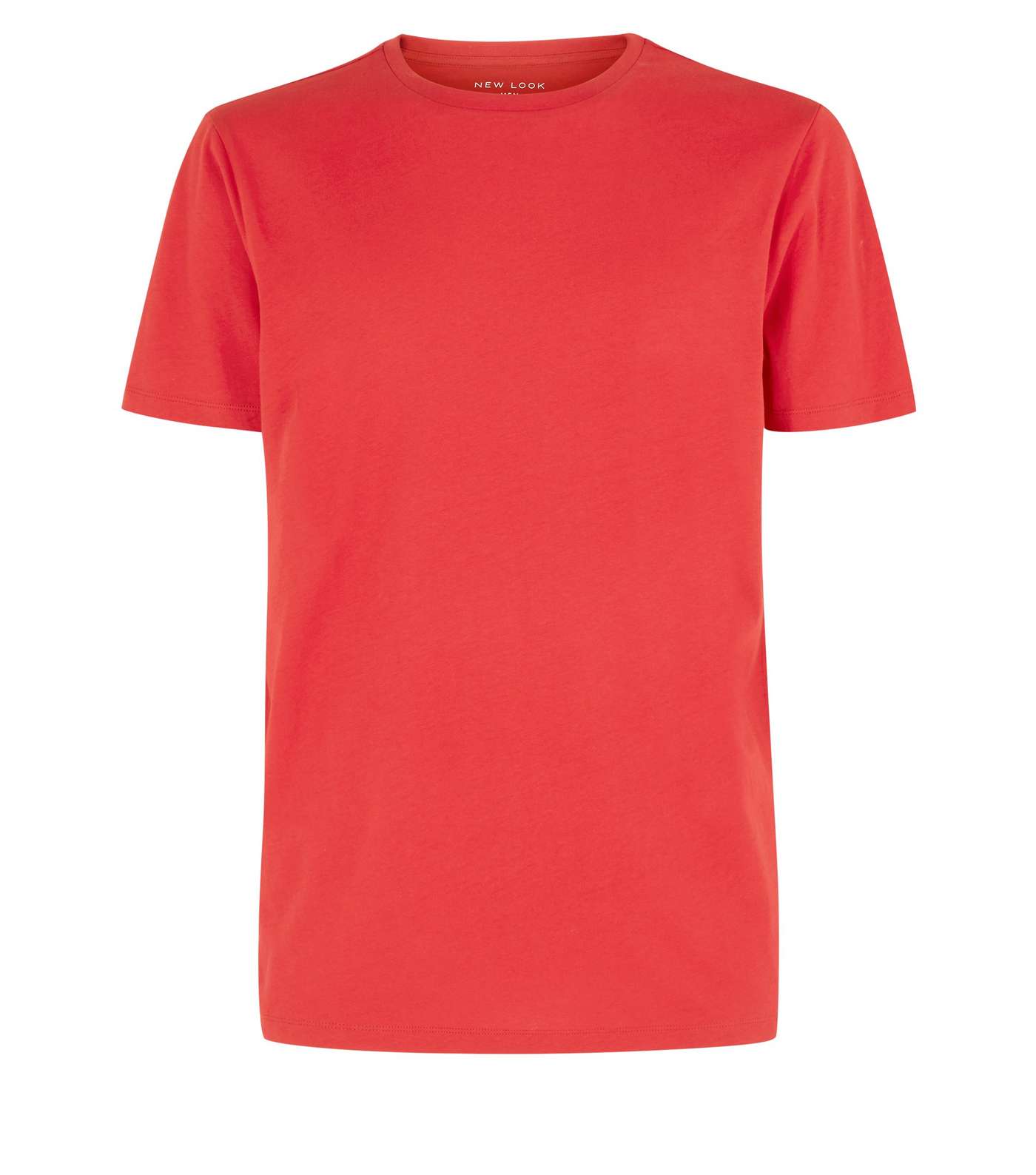 Red Crew Neck T-Shirt  Image 4