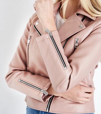 light pink jacket womens