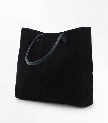 black suede handbag