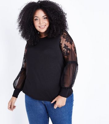 Curves Pull noir à manches bouffantes en dentelle Ajouter à la Wishlist Supprimer de la Wishlist Curves Pull noir à manches bouffantes en dentelle Ajouter à la Wishlist Supprimer de la Wishlist