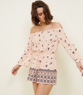 pale pink playsuit