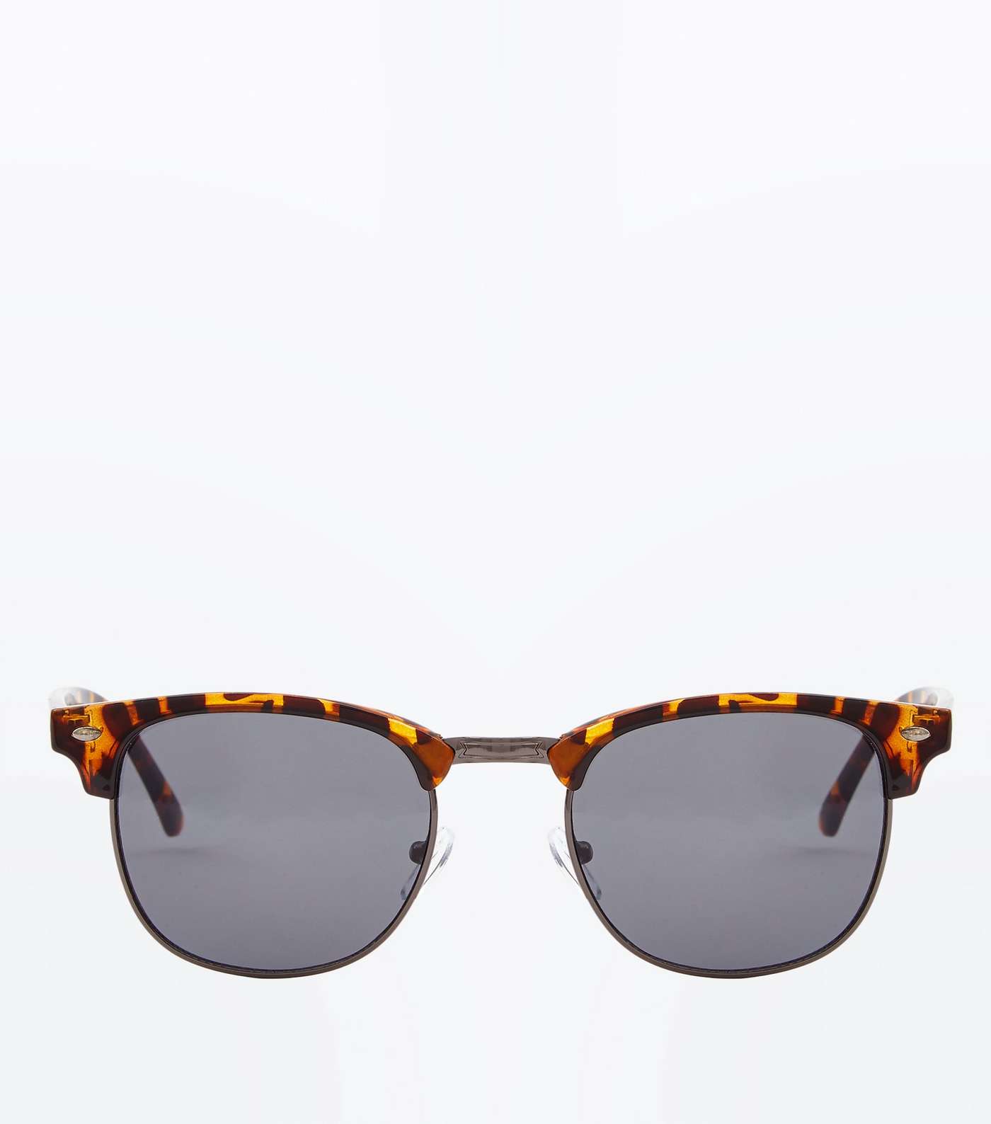 Brown Retro Sunglasses Image 3