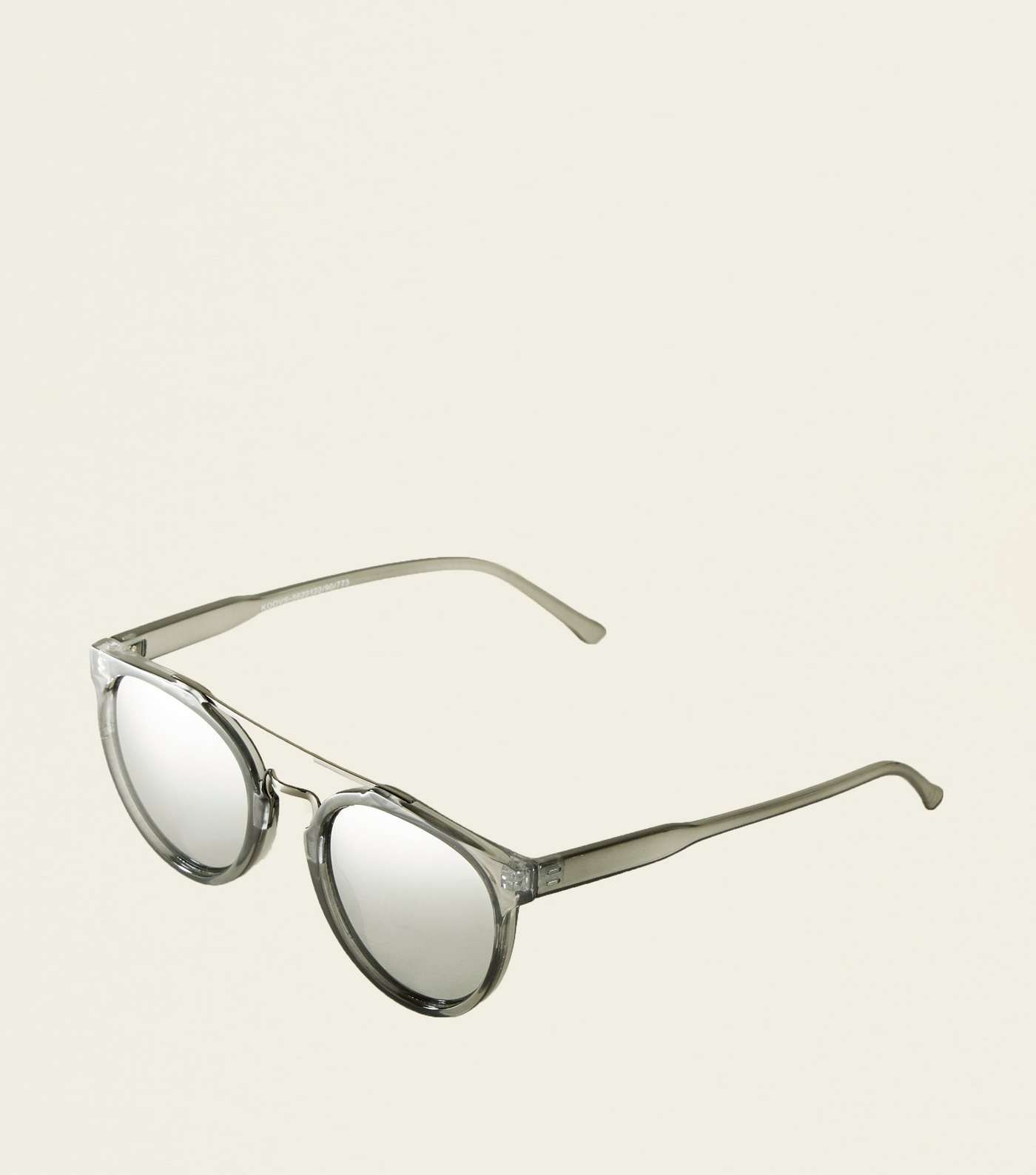 Clear Frame Bar Front Sunglasses