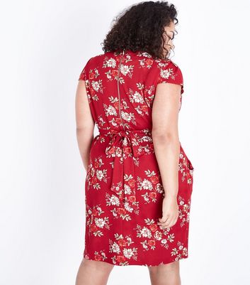 robe tulipe rouge
