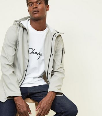 Men's Stone Hooded Rain Coat New Look shop for Men's Stone Hooded Rain Coat New Look at Shopo