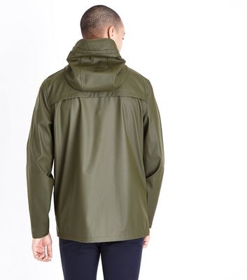 new look mens rain jacket