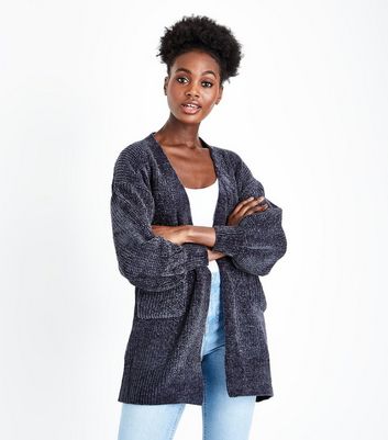 new look balloon sleeve cardigan