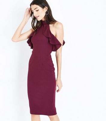 ax paris maroon dress