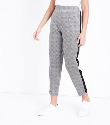 side stripe ladies trousers