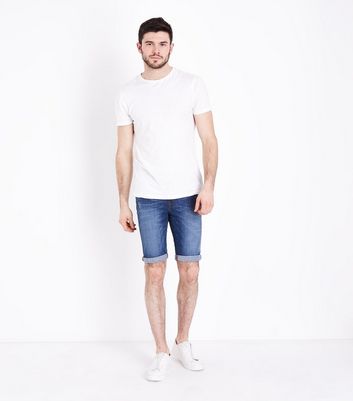 new look mens denim shorts