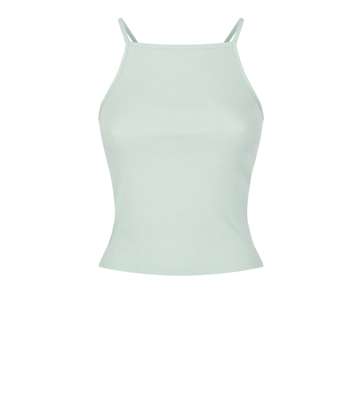 Mint Green Square Neck Cami Image 4