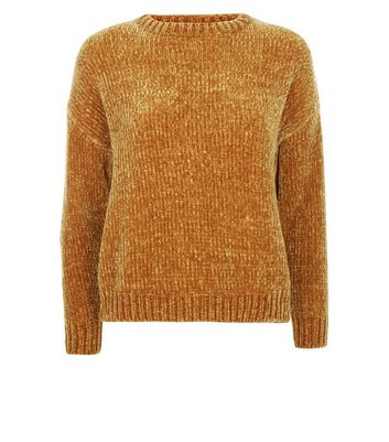 yellow chenille sweater