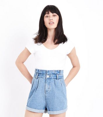 new look denim shorts womens