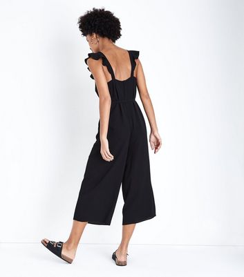 ruffle frill jumpsuit