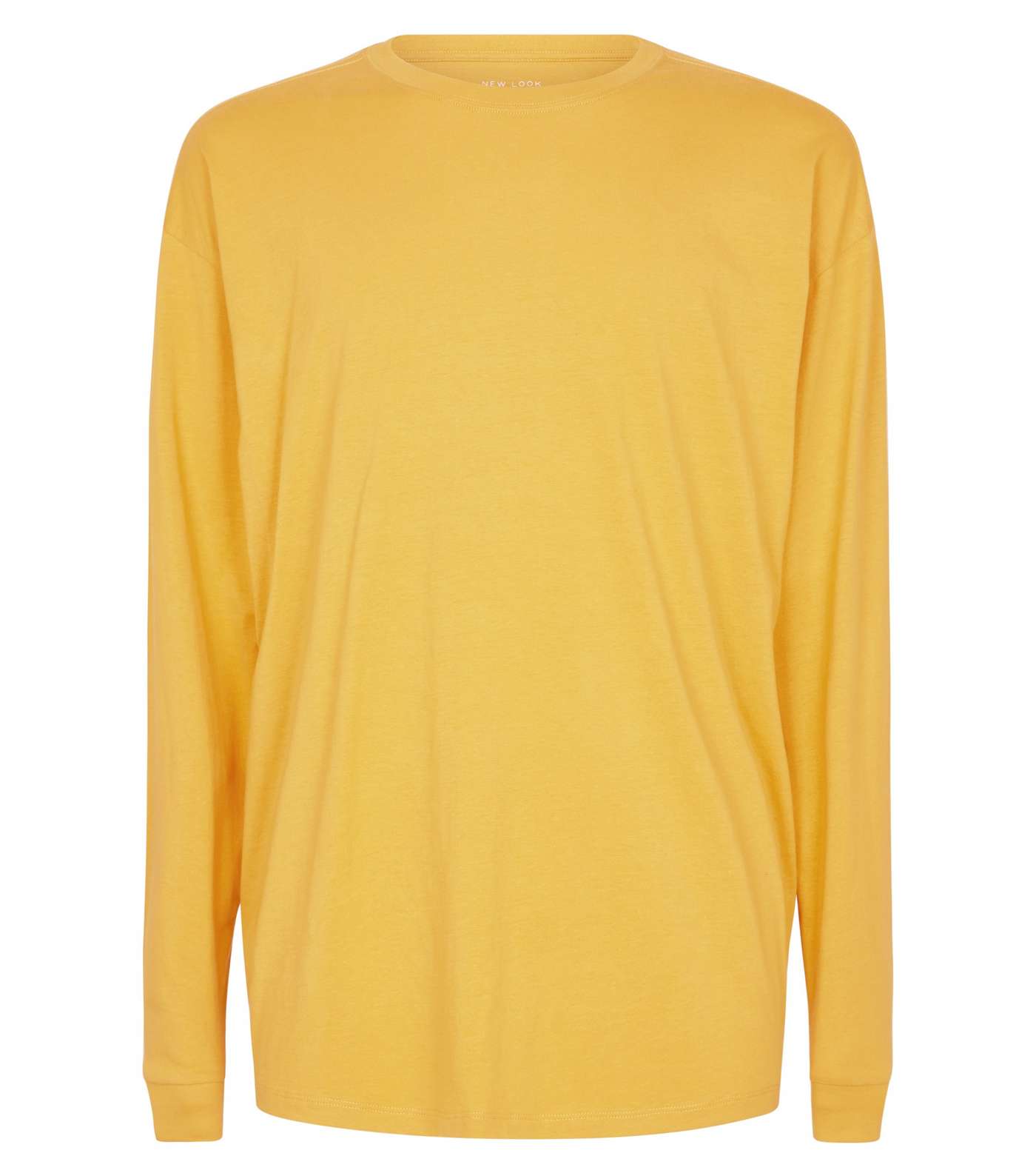 Yellow Cuffed Long Sleeve T-Shirt Image 4