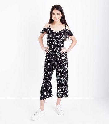 girls culotte jumpsuit