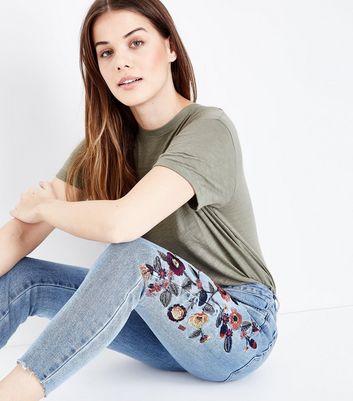 new look jenna skinny ankle grazer jeans