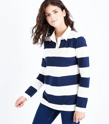 Striped rugby jumper cheap womens