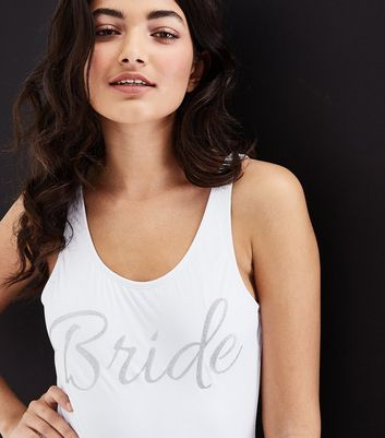 bride swimsuit new look