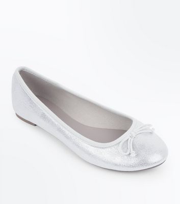 newlook silver shoes