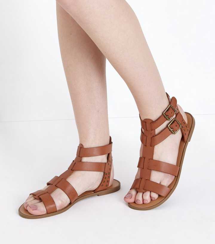 gladiator sandals new look