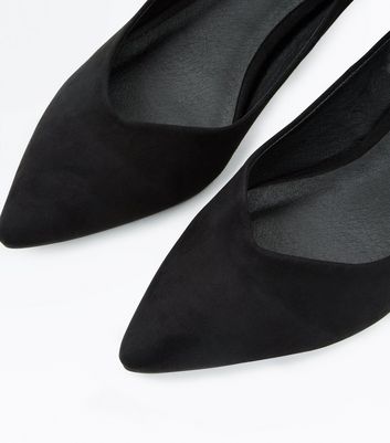 New look hotsell black kitten heels