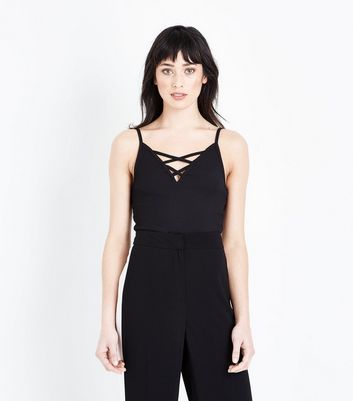 new look black bodysuit