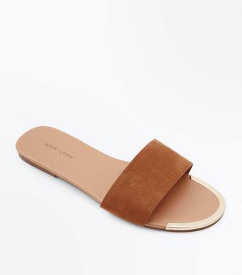 new look tan sandals