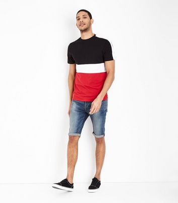 new look mens denim shorts