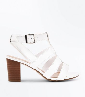 girls white gladiator sandals