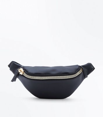 black bum bag new look