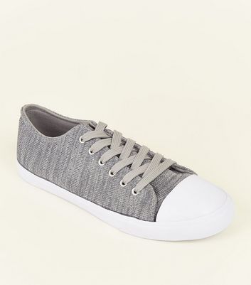 new look grey trainers