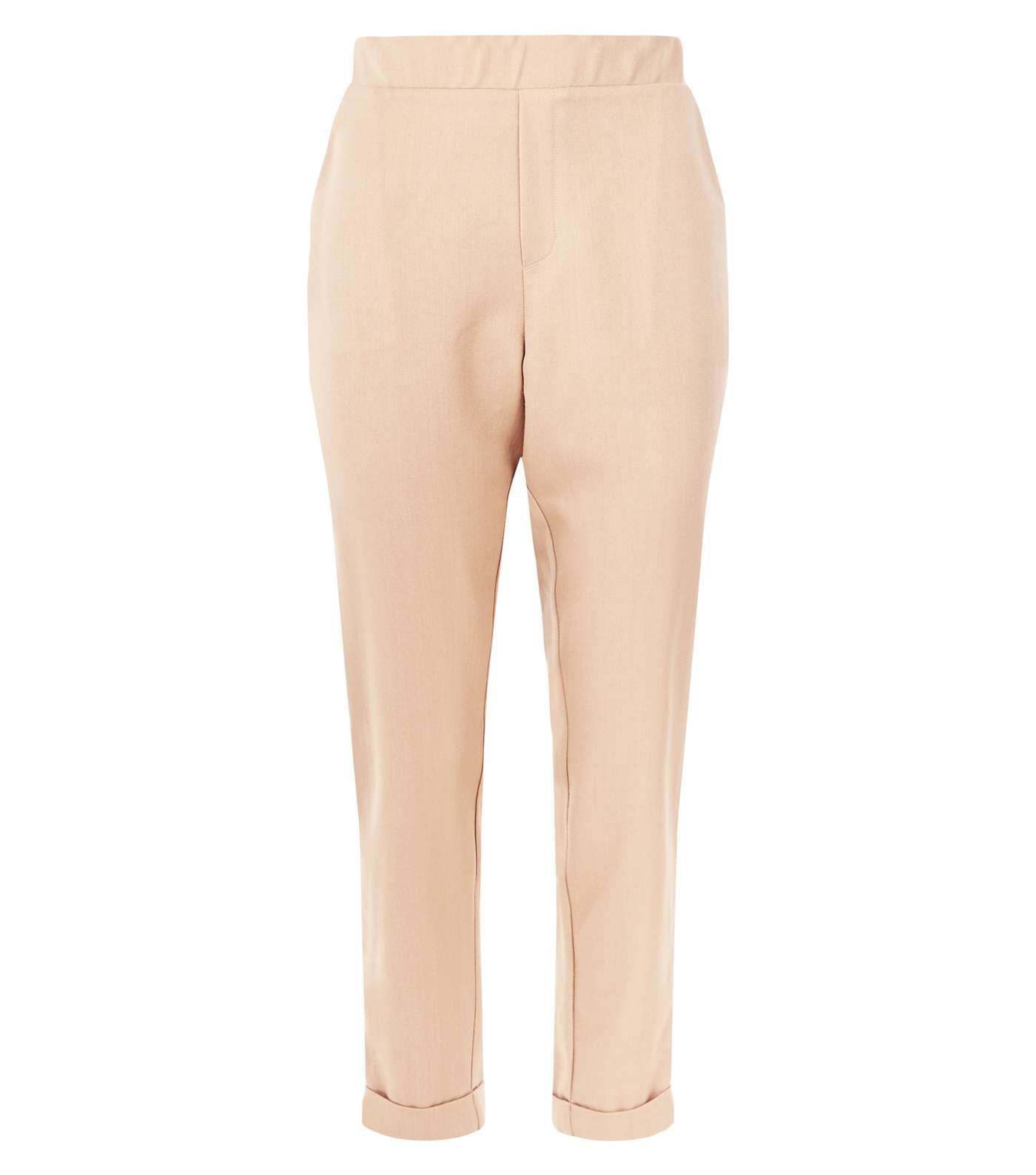 Camel Side Stripe Tapered Trousers Image 4