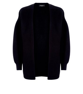 petite balloon sleeve cardigan