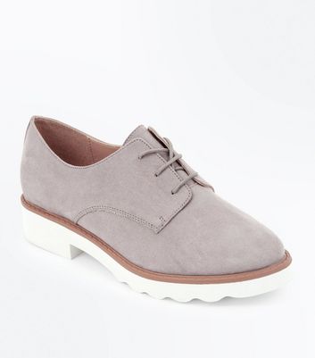 new look grey shoes