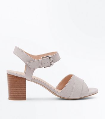 grey heels new look