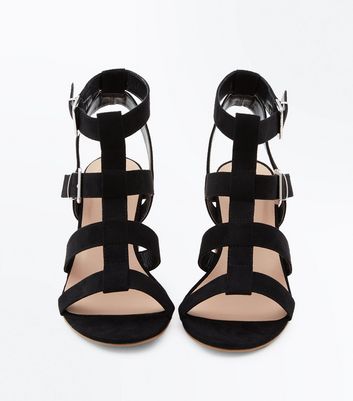 new look gladiator heels