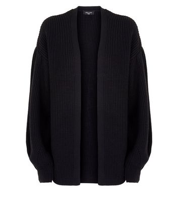 new look balloon sleeve cardigan