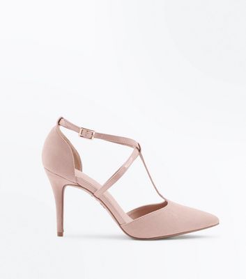 Nude Comfort Flex Suedette and Patent T 