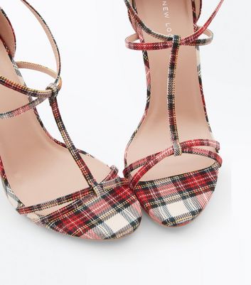 tartan shoes new look