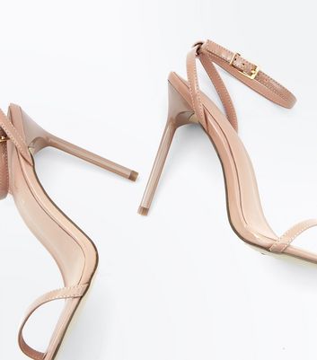nude shoes new look